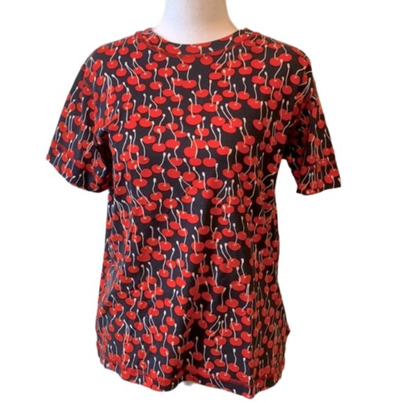 Victoria Victoria Beckham Printed Crew Neck t-shirt short sleeve - Picture 2 of 10